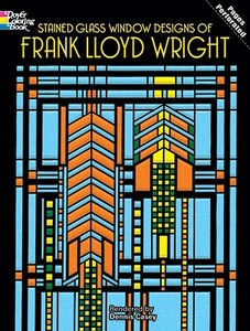 Stained Glass Window Designs of Frank Lloyd Wright di Dennis Casey edito da Dover Publications Inc.