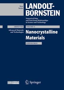 Nanocrystalline Materials di Catherine Djega-Mariadassou edito da Springer-verlag Berlin And Heidelberg Gmbh & Co. Kg
