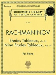 Etudes Tableaux, Op. 33 & 39: Schirmer Library of Classics Volume 2002 Piano Solo di Sergei Rachmaninoff edito da G SCHIRMER