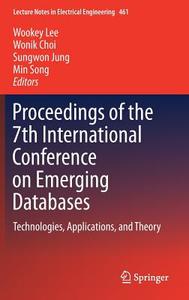 Proceedings of the 7th International Conference on Emerging Databases edito da Springer Singapore