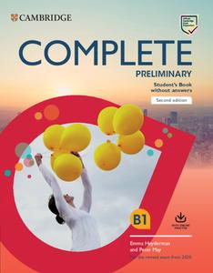 Complete Preliminary Student's Book Without Answers With Online Practice di Emma Heyderman, Peter May edito da Cambridge University Press