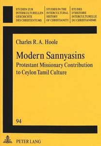 «Modern Sannyasins» di Charles R. A. Hoole edito da Lang, Peter