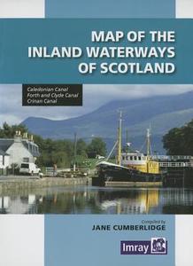 Map Inland Waterways Of Scotland di Jane Cumberlidge edito da Imray, Laurie, Norie & Wilson Ltd