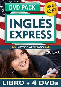 Inglés En 100 Días - Inglés Express (Libro + 4 DV's) / English in 100 Days - English Express DVD Pack di Ingles En 100 Dias edito da AGUILAR