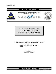 Electronic Warfare and Radar Systems Engineering Handbook di Scott O'Neill, Naval Air Wafare Center Weapons Dvn, U. S. Naval Air Systems Command edito da MILITARY BOOKSHOP