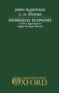 Domesday Economy di John Mcdonald edito da Oxford University Press