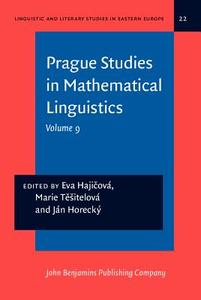 Prague Studies In Mathematical Linguistics edito da John Benjamins Publishing Co