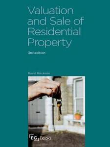 Valuation and Sale of Residential Property di David Mackmin edito da Estates Gazette