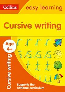 Cursive Writing Ages 4-5 di Collins Easy Learning edito da Harpercollins Publishers
