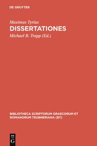 Dissertationes di Maximus Tyrius edito da De Gruyter