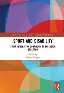 Sport and Disability edito da Taylor & Francis Ltd