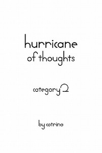 hurricane of thoughts di Catrina edito da iUniverse