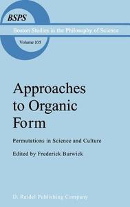 Approaches to Organic Form edito da Springer Netherlands