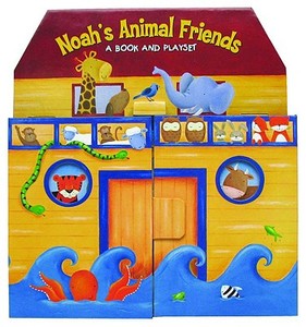 Noah's Animal Friends: A Book and Playset di Gwen Ellis edito da Kregel Kidzone