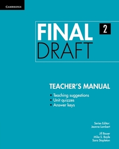 Final Draft Level 2 Teacher's Manual di Jeanne Lambert edito da Cambridge University Press