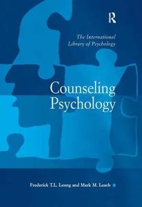 Counseling Psychology di Mark M. Leach edito da Routledge