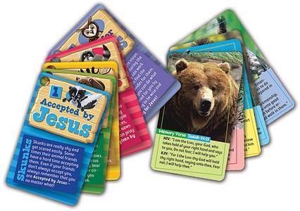 Sonrock Kids Camp Critter Cards 25pk edito da Gospel Light Publications