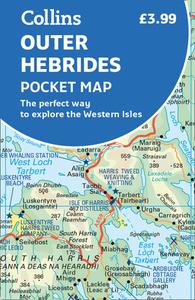 Outer Hebrides Pocket Map di Collins Maps edito da Harpercollins Publishers