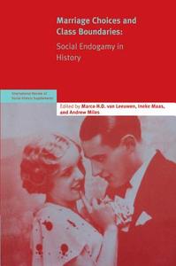 Marriage Choices and Class Boundaries edito da Cambridge University Press