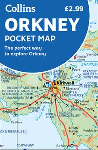 Orkney Pocket Map di Collins Maps edito da Harpercollins Publishers
