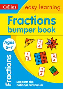 Fractions Bumper Book Ages 5-7 di Collins Easy Learning edito da HarperCollins Publishers