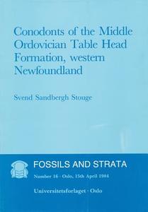 Fossils and Strata, Conodonts of the Middle Ordovician Table Head Formation, Western Newfoundland di Svend Sandbergh Stouge edito da PAPERBACKSHOP UK IMPORT