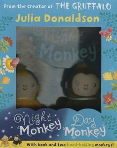 Night Monkey Day Monkey Books & Plush Set di Julia Donaldson edito da Egmont Uk Ltd
