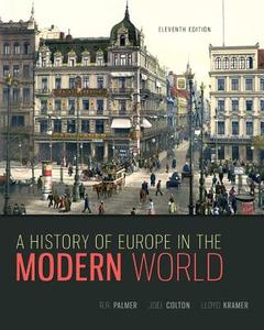 A History of Europe in the Modern World di R. R. Palmer, Joel Colton, Lloyd Kramer edito da McGraw-Hill Education Ltd