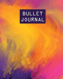 Bullet Journal: Watercolor 150 Pages Dot Journal 8x10 - Bullet Journal Notebooks: Bullet Journal Notebook di Thirty-Nine Bullet edito da Createspace Independent Publishing Platform