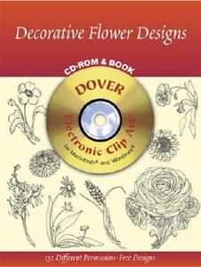 Decorative Flower Designs di Susan Gaber edito da Dover Publications Inc.