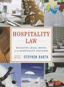 Hospitality Law di Stephen C. Barth edito da John Wiley & Sons Inc