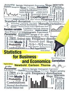 Statistics for Business and Economics di Paul Newbold, William L. Carlson, Betty M. Thorne edito da Prentice Hall