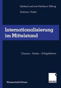 Internationalisierung im Mittelstand edito da Gabler Verlag