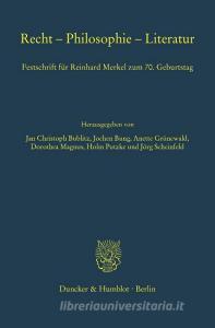 Recht - Philosophie - Literatur. edito da Duncker & Humblot GmbH