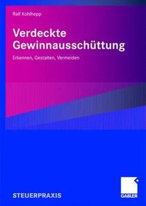 Verdeckte Gewinnaussch Ttung di Ralf Kohlhepp edito da Gabler Verlag