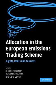Allocation in the European Emissions Trading Scheme edito da Cambridge University Press