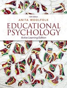 Educational Psychology with Pearson Plus Access Code: Active Learning Edition di Anita Woolfolk edito da Pearson