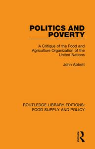 Politics And Poverty di John Abbott edito da Taylor & Francis Ltd