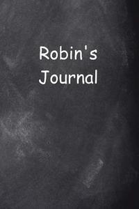 Robin Personalized Name Journal Custom Name Gift Idea Robin: (Notebook, Diary, Blank Book) di Distinctive Journals edito da Createspace Independent Publishing Platform