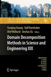 Domain Decomposition Methods in Science and Engineering XIX edito da Springer Berlin Heidelberg