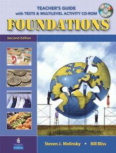 Foundations [With CDROM and Paperback Book] di Steven J. Molinsky, Bill Bliss edito da Prentice Hall