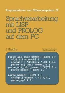 Sprachverarbeitung di Jürgen Handke edito da Vieweg+Teubner Verlag