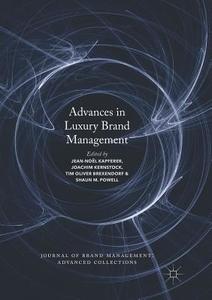 Advances in Luxury Brand Management edito da Springer International Publishing