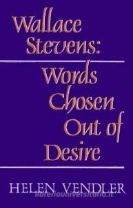 Wallace Stevens di Helen Vendler edito da Harvard University Press