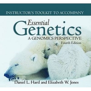 ITK- ESSENTIAL GENETICS 4E IN di Daniel L. Hartl edito da Jones and Bartlett