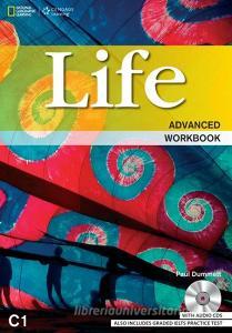 Life - First Edition C1.1/C1.2: Advanced - Workbook + Audio-CD + Key di Paul Dummett edito da Cornelsen Verlag GmbH