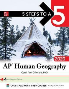 5 Steps to a 5: AP Human Geography 2020 di Carol Ann Gillespie edito da McGraw-Hill Education