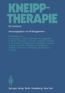 Kneipptherapie edito da Springer-verlag Berlin And Heidelberg Gmbh & Co. Kg