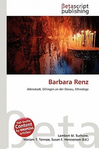 Barbara Renz edito da Betascript Publishing