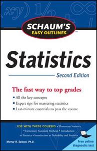 Schaum's Easy Outline of Statistics, Second Edition di David  P. Lindstrom, Murray R. Spiegel edito da McGraw-Hill Education - Europe